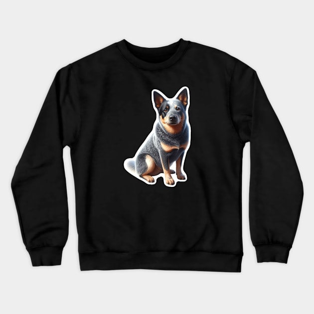 Australian Cattle Dog Crewneck Sweatshirt by millersye